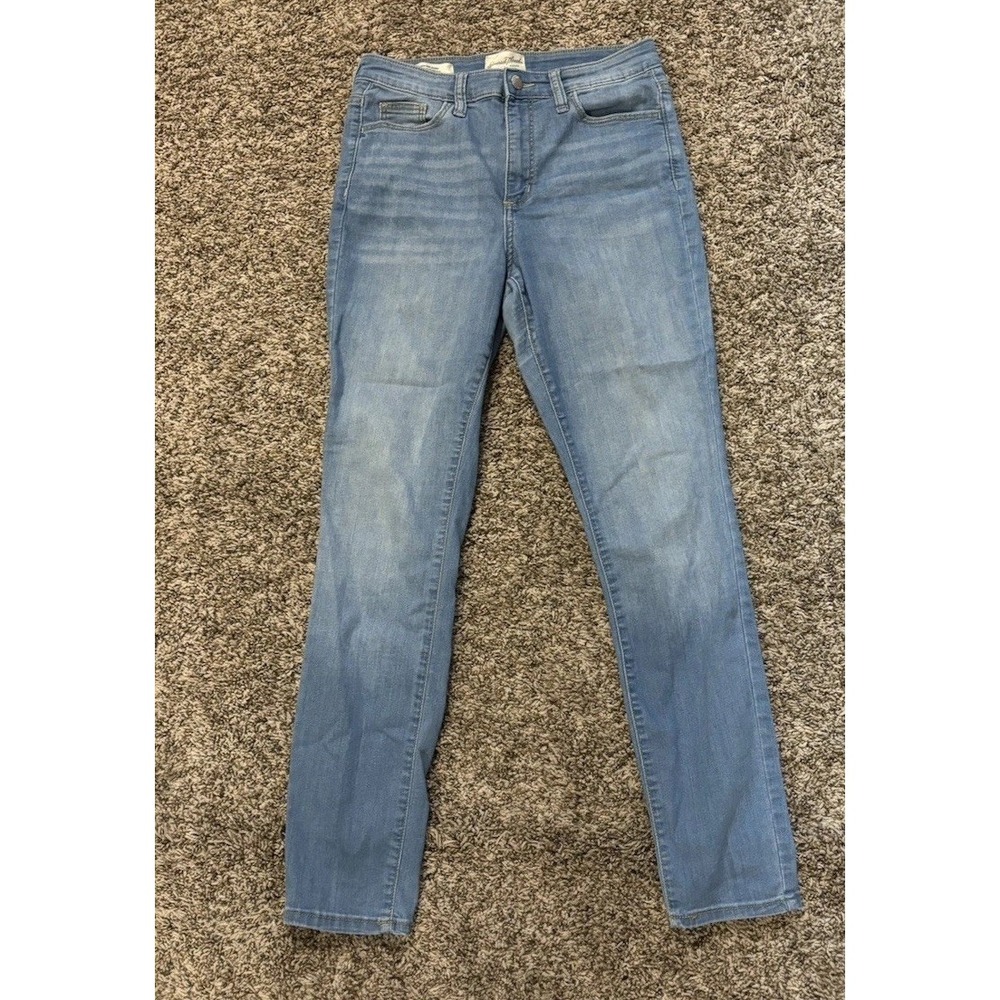 Universal Thread Blue Light Wash High Rise Skinny Jeans Womens 6/28R